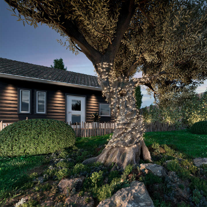 LUMINEO LED Solar-Lichterkette